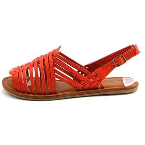Mia Antigua Red Slingback Sandals